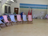 Indoor beach theme wedding 2014